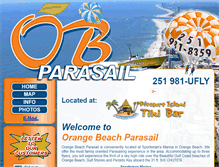 Tablet Screenshot of obparasail.com